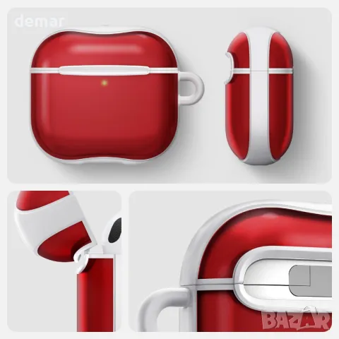 Калъф Spigen Classic C1 Съвместим с Airpods 4 (2024) - Ruby, снимка 8 - Аксесоари за Apple - 48165259