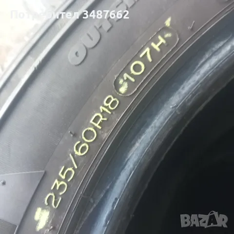 235 60 18 Michelin Latude 4броя зимни дот 2018г , снимка 6 - Гуми и джанти - 48188894