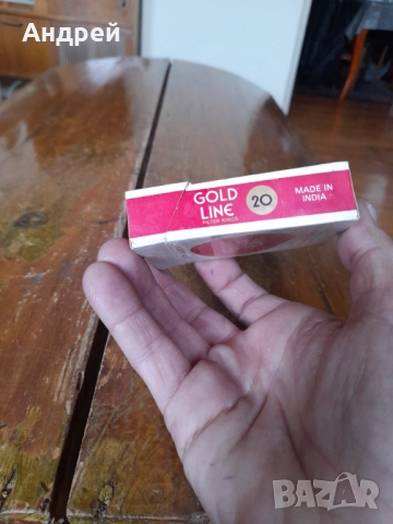Кутия от цигари Gold Line, снимка 4 - Колекции - 52940601