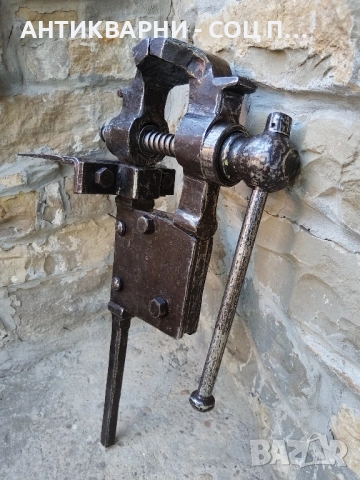 Голямо Масивно Старо Ковано Ковашко Менгеме / 37 кг. , снимка 3 - Антикварни и старинни предмети - 51620676