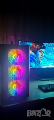 Гейм PC Ryzen 7 5700X/32Gb/512Gb SSD+1.5Tb HDD/RTX 3060 12Gb/Гаранция, снимка 2 - Геймърски - 52451526