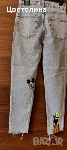 Crop Mom fit, С, снимка 2 - Дънки - 39754619