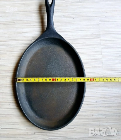 Малък чугунен сач, снимка 4 - Съдове за готвене - 52007759