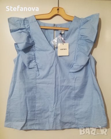 Нова блуза в нежно синьо