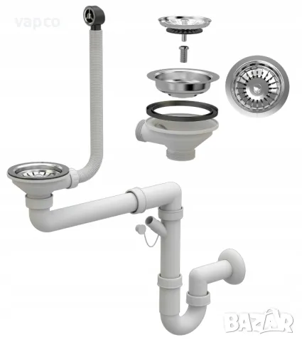 Гранитна мивка Granitan Best 40см, снимка 13 - Мивки - 47597817