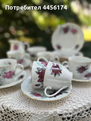 Сервиз за чай- Чехословакия, снимка 2 - Сервизи - 50136269