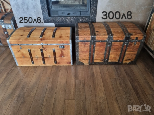 Стар сандък/ракла/скрин/ два броя