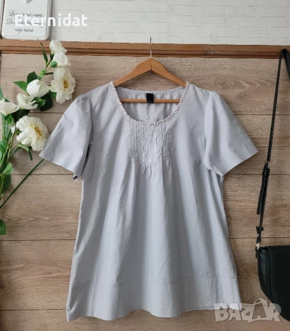 Лятна блузка с бродерии Vero Moda 