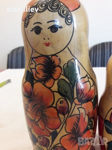 Стари руски матрьошки, снимка 7 - Колекции - 27389566