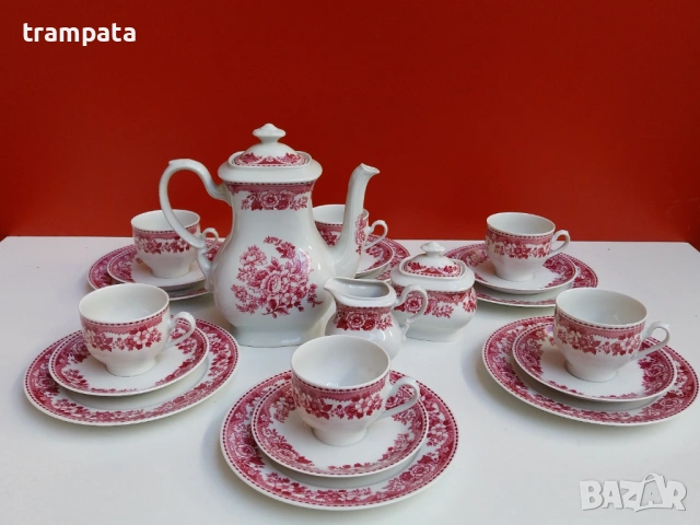 НАЙ ДОБРАТА ОФЕРТА  Порцеланов Сервиз за кафе / Чай Royal Derby 