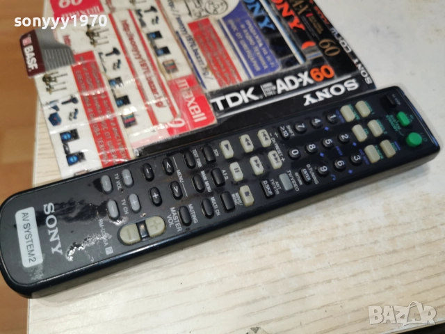 SONY RM-U306A AUDIO REMOTE CONTROL-ВНОС SWISS 2512251733, снимка 4 - Ресийвъри, усилватели, смесителни пултове - 52898729
