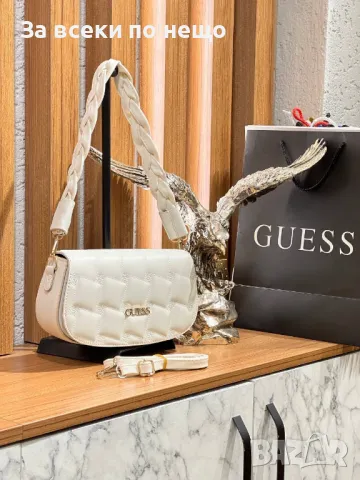 Дамска чанта Guess - Налични различни цветове Код D1408, снимка 4 - Чанти - 48090911