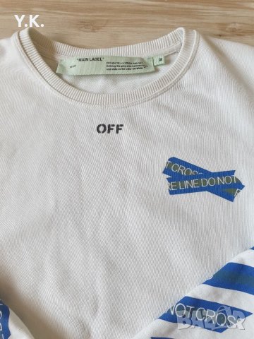 Дамска блуза Off-White c/o Virgil Abloh, снимка 4 - Блузи с дълъг ръкав и пуловери - 33300783