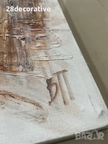 Картина на художник Венелин Петров “Руската Църква”  масло върху платно, снимка 3 - Картини - 48098565