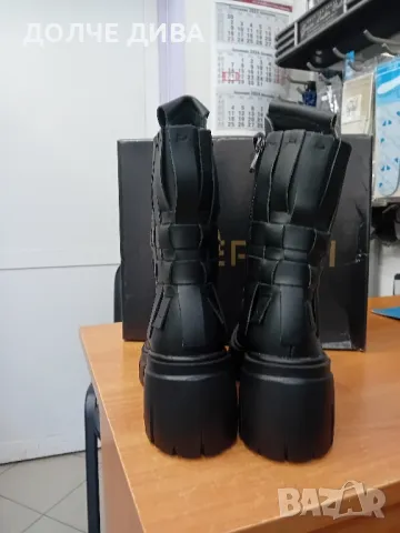 НАМАЛЕНИЕ Дам.боти естествена кожа м307 , снимка 3 - Дамски боти - 47663247