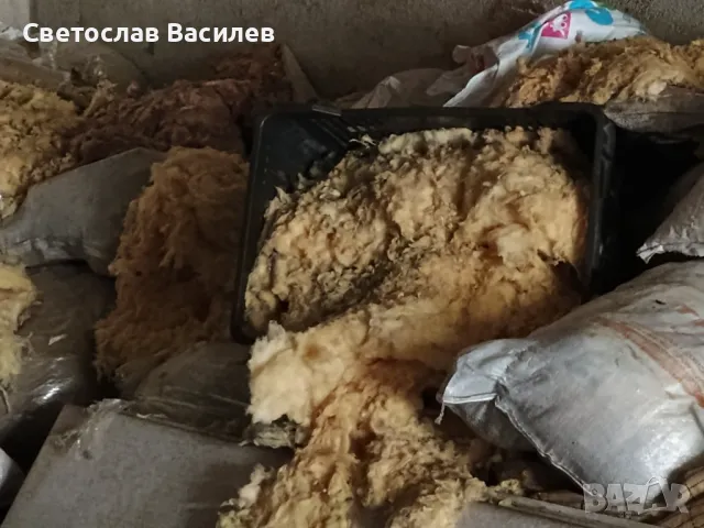 Продавам използвана стъклена вата – на чували, снимка 4 - Други услуги - 49761322