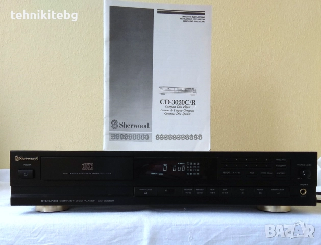 ⭐⭐⭐ Sherwood CD-3020R ⭐⭐⭐ Хубав CD плеър с инструкция