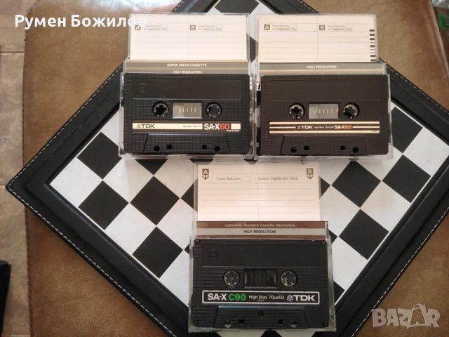 10 касети TDK SA-X, снимка 4 - Аудио касети - 43681332
