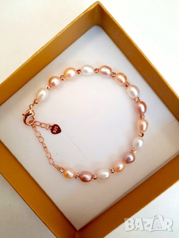 Подаръци за Перлена сватба - Бижута от естествени перли със сертификат , снимка 7 - Колиета, медальони, синджири - 43894590