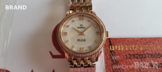 Дамски часовник OMEGA De Ville Prestige quartz 27.4mm батерия клас 5А+, снимка 3 - Дамски - 34772943