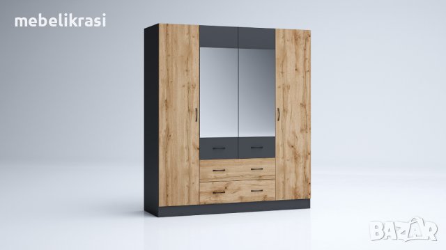 Гардероб АПОЛО 9, снимка 7 - Гардероби - 40355298