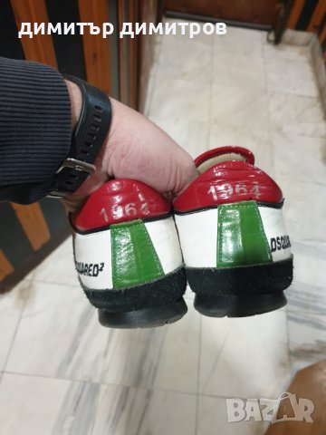 Dsquared2 обувки оригинал Използвани, снимка 17 - Други - 20233763