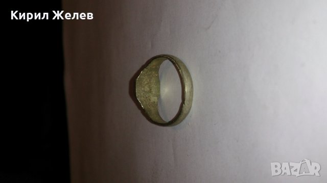 Старинен пръстен сачан над стогодишен - 67111, снимка 3 - Антикварни и старинни предмети - 28875569