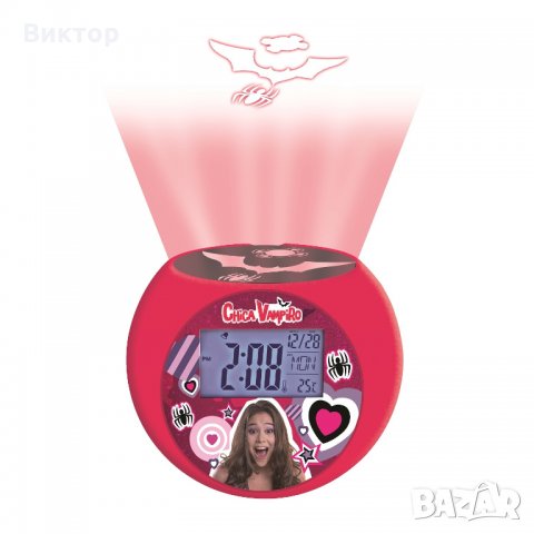 Оригинален радио часовник Chica Vampiro от Lexibook с функция прожекция. , снимка 6 - Други - 27854627
