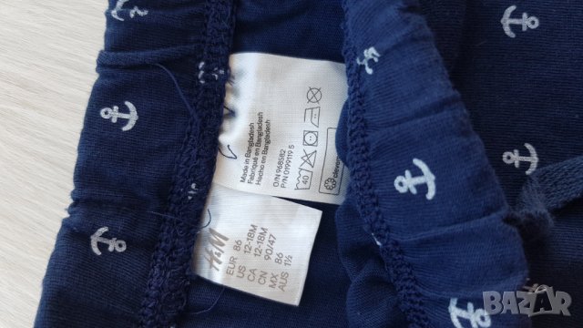Тениска Мики Маус и къси панталонки 12-18 месеца , снимка 5 - Комплекти за бебе - 33257386