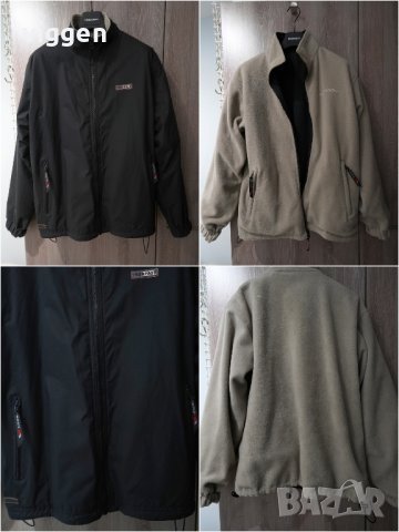 Двулицево Ски яке на Trespass. Размер М. Черно. Изгодно. Adidas. Puma, снимка 2 - Якета - 43172046