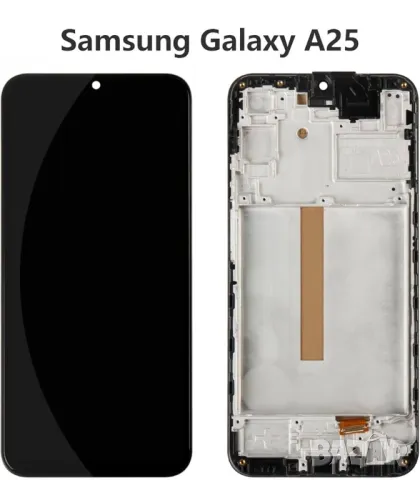Дисплей за Samsung Galaxy A25, 5G, A256, A256B, тъч скрийн, с рамка, екран, тъчскрийн, A256B, A256E, снимка 3 - Резервни части за телефони - 48673872