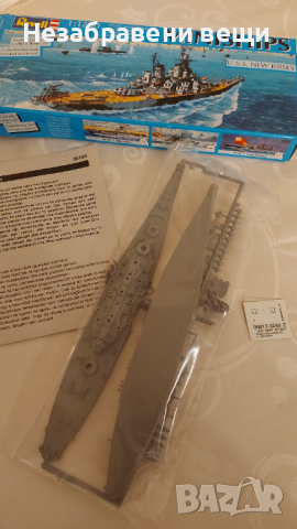 Макет (модел) на U.S.S. New Jersey на Revell и Mangusta на Italeri, снимка 6 - Колекции - 44894271