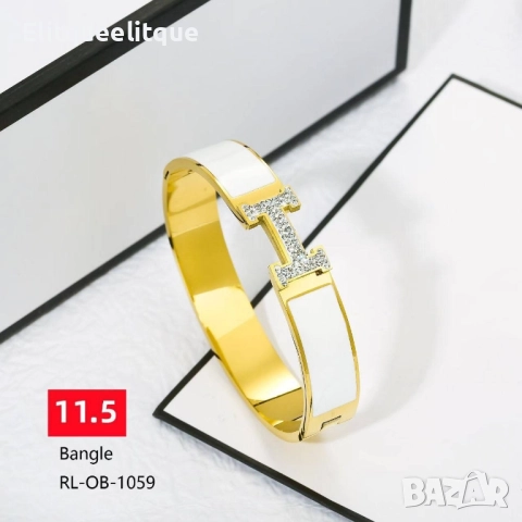 гривни от висококачествена стомана hermes chanel louis vuitton , снимка 14 - Гривни - 52185521