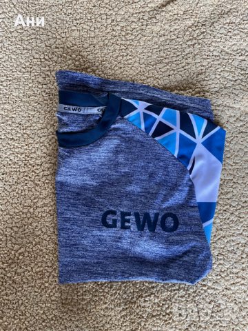 Спортна тениска Gewo S, снимка 1 - Спортни екипи - 43545873