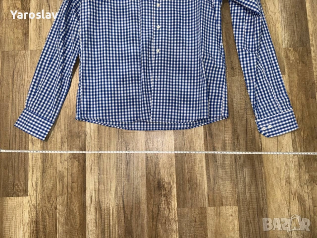 Мъжка риза Tommy Hilfiger – карирана, размер XXL (45–46), снимка 7 - Ризи - 53181607