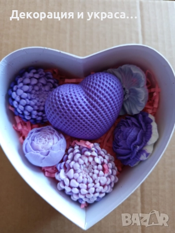 Подаръчен комплект от ароматни сапуни, снимка 2 - Траурни и погребални услуги - 52629140