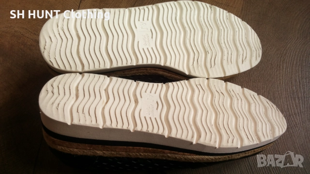 ARMANI JEANS Real Leather Размер EUR 38 / UK 5 дамски еспадрили 114-13-S, снимка 12 - Дамски ежедневни обувки - 52654084