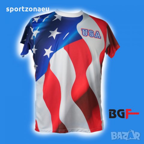 BGF Фланелка USA, снимка 2 - Тениски - 32548846