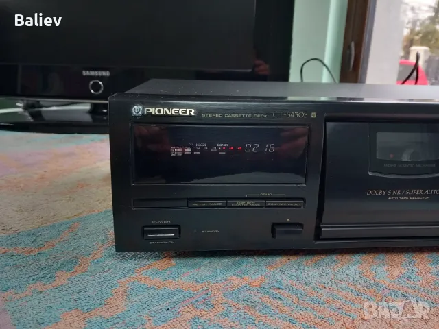 PIONEER  CT-S430S STEREO CASSETTE DECK , снимка 13 - Декове - 48071986