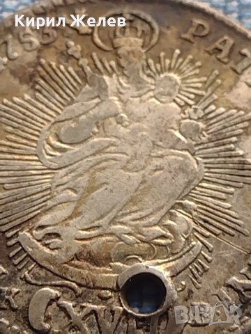 Сребърна монета 17 кройцера Мария Терезия Кремниц Унгария 14939, снимка 8 - Нумизматика и бонистика - 42983735