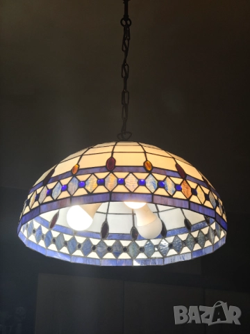 Полилей тип Тифани., снимка 2 - Лампи за таван - 51939204