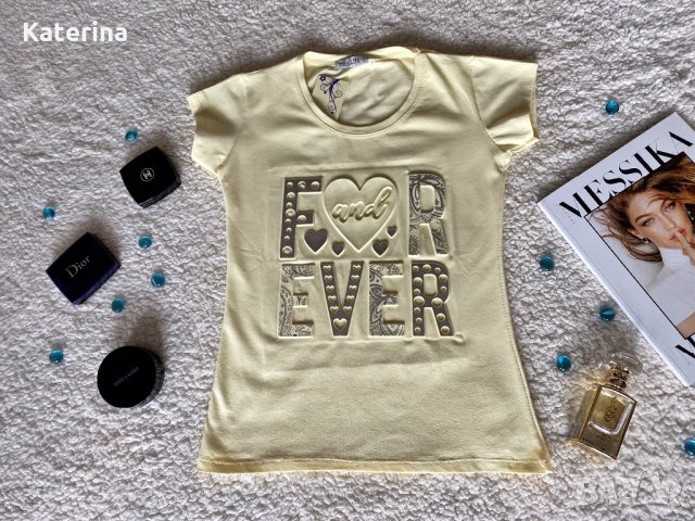 Блузи с къс ръкав, тениски, T-shirt, снимка 4 - Тениски - 28063223