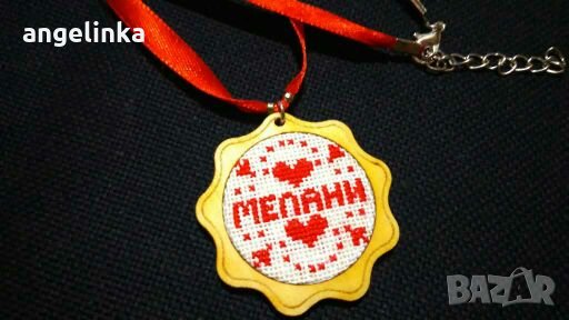 Бижута с шевици, бродерия, ръчна изработка, снимка 9 - Бижутерийни комплекти - 28155461