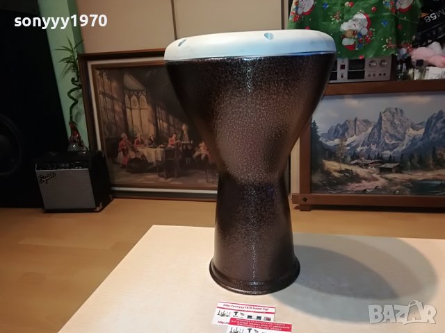 МЕТАЛИКОВА ТАРАМБУКА-В КАФЯВО ГОЛЯМА ОТ СИРИЯ 0807222026, снимка 4 - Ударни инструменти - 37331366