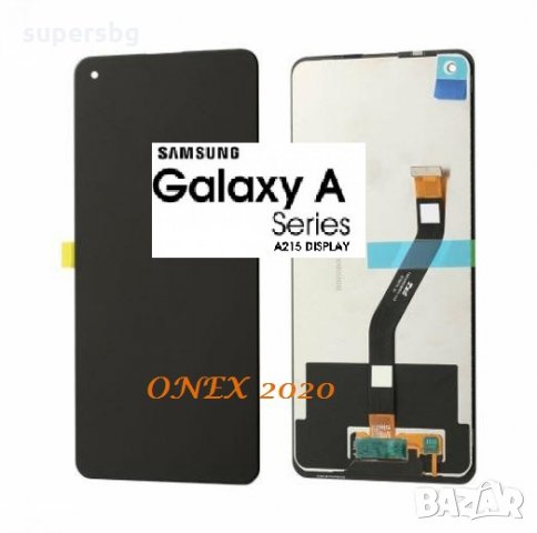 Нов 100% Оригинален дисплей за Samsung Galaxy A21 (SM-A215F) LCD+Touch Black
