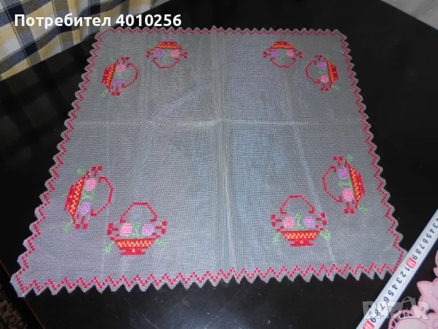 2 БРОЯ АНТИКВАРНИ КАРЕТА БРОДИРАНИ НОВИ, СУПЕР ЕВТИНО!, снимка 5 - Декорация за дома - 48322749