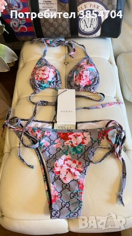 Бански Гучи*Gucci technical bloom, снимка 2 - Бански костюми - 50946610