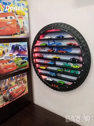 Детска светеща поставка за колички , снимка 3 - Образователни игри - 39897283