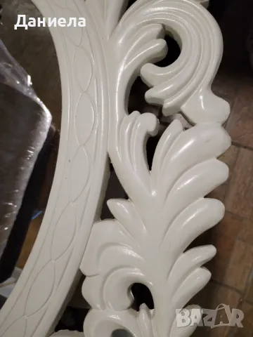 Бяло огледало, снимка 3 - Огледала - 45189377