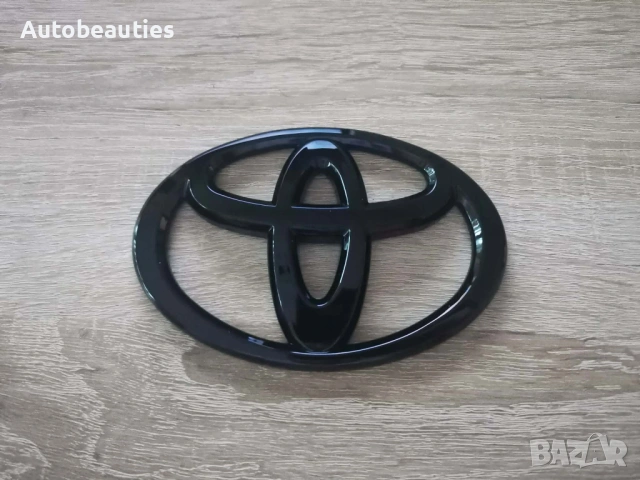 черна емблема за Toyota 10 cm, снимка 3 - Аксесоари и консумативи - 53495187